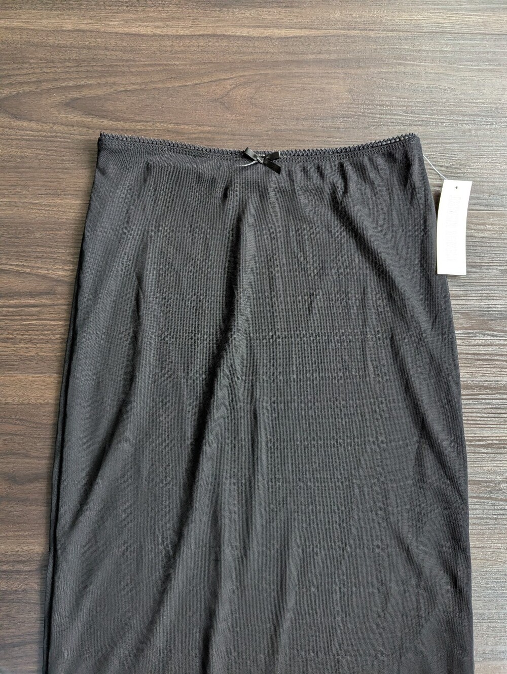 NWT Derek Heart Black Maxi Skirt Medium Goth Whimsigoth Witchy Y2K Grunge Summer - Picture 3 of 8